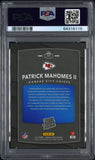 2017 Panini Donruss Optic Patrick Mahomes II Rated Rookie Card Graded PSA GEM MT 10