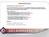 2025 Bowman Baseball Hobby Box & Jumbo Hobby Box COMBO
