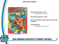 2024 Bowman Chrome University Football Hobby Box