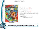 2024 Bowman Chrome University Football Hobby Box