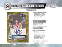 2025 Topps Chrome WWE Wrestling Mega Box