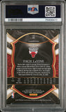 2020-21 Panini Select Zach Lavine Elephant Prizm Card Graded PSA GEM MT 10
