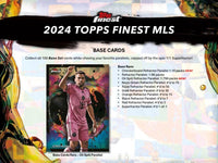 2024 Topps Finest MLS Soccer Hobby Box