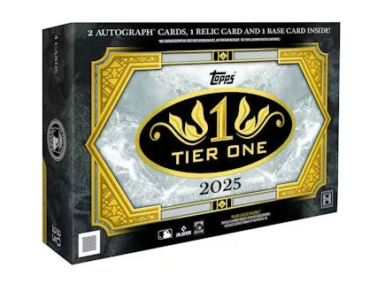 2025 Topps Tier One Baseball Hobby Box (PRE-ORDER)