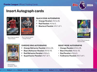 2026 Topps Premier League Soccer Hobby Box