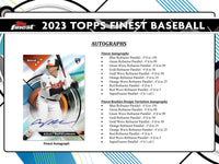 2023 Topps Finest Baseball Hobby Pack