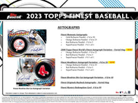 2023 Topps Finest Baseball Hobby Pack