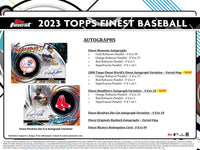 2023 Topps Finest Baseball Hobby Box (1 Mini Box)