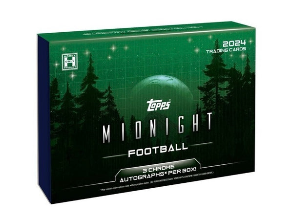 2024 Topps Midnight Football Hobby Box (PRE-ORDER)