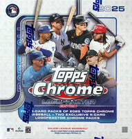 2025 Topps Chrome Baseball Logofractor Edition 20 Box Case