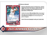 2025 Bowman Baseball Hobby Jumbo Box