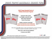 2025 Topps Series 2 Baseball Hobby Box (PRE-ORDER)