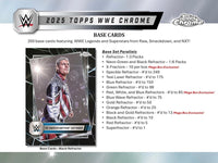 2025 Topps Chrome WWE Wrestling Mega Box
