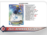 2025 Bowman Baseball Hobby Jumbo Box