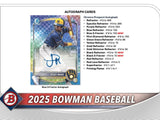 2025 Bowman Baseball Hobby Jumbo Box