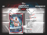 2025 Topps UFC Knockout Hobby Box (PRE-ORDER)