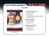 2024 Topps Update Series Baseball Jumbo Hobby Box