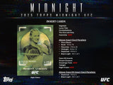 2025 Topps UFC Midnight Hobby Box