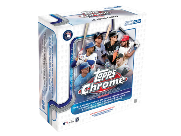 2025 Topps Chrome Baseball Logofractor Edition Box (PRE-ORDER)