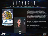 2025 Topps UFC Midnight Hobby Box