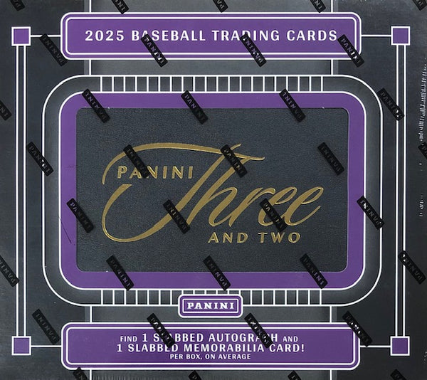 2025 Panini Three & Two Baseball Hobby Box