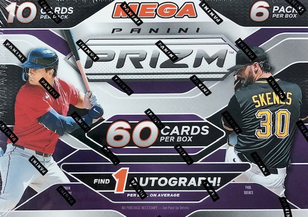 2025 Panini Prizm Baseball Mega Box (Green Ice Prizms)