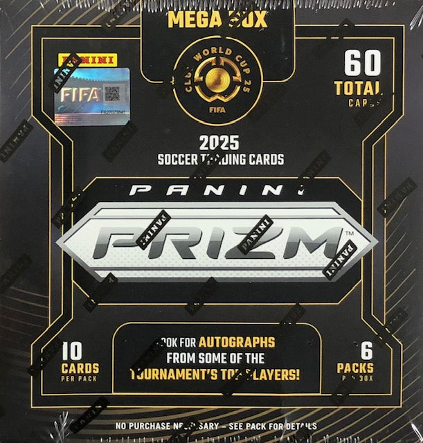 2025 Panini Prizm FIFA Club World Cup Soccer Mega Box – Baseball Dreams ...