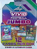 2025 Leaf Vivid Football Jumbo Box