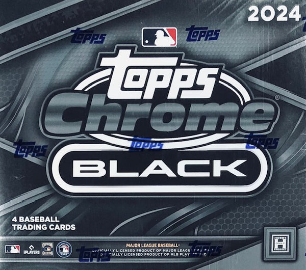 2024 Topps Chrome Black Baseball Hobby Box