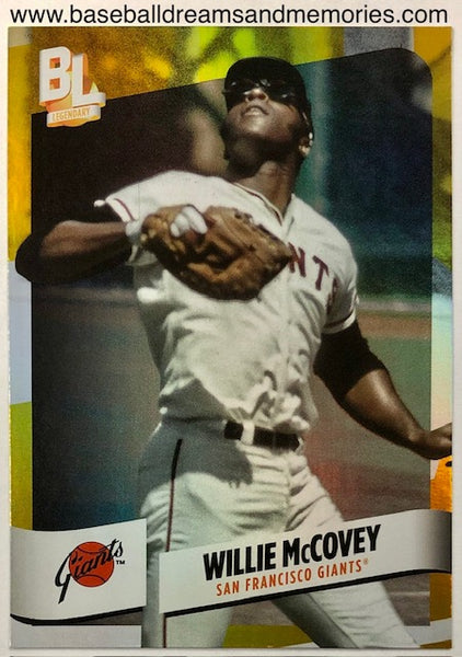 2024 Topps Big League Willie McCovey Legendary Gold Card