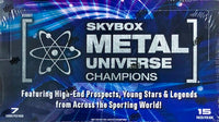 2023 Upper Deck Skybox Metal Universe Champions Hobby Box (Call 708-371-2250 For Pricing & Availability)