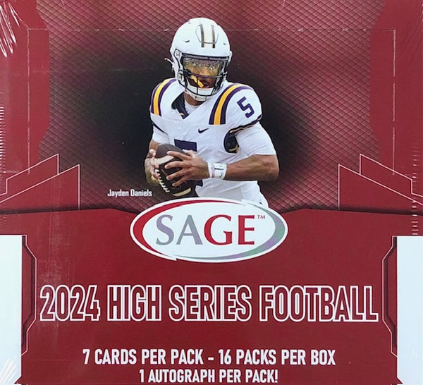 2024 Sage High Series Football Hobby Box