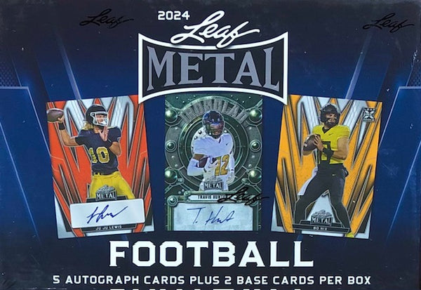 2024 Leaf Metal Football Hobby Box