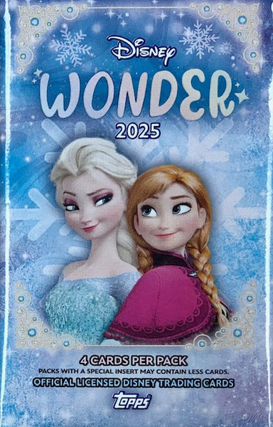 2025 Topps Disney Wonder Winter Mega Box Pack