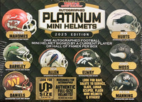2025 Tristar Hidden Treasures Football Mini Helmet Platinum Season Edition Box