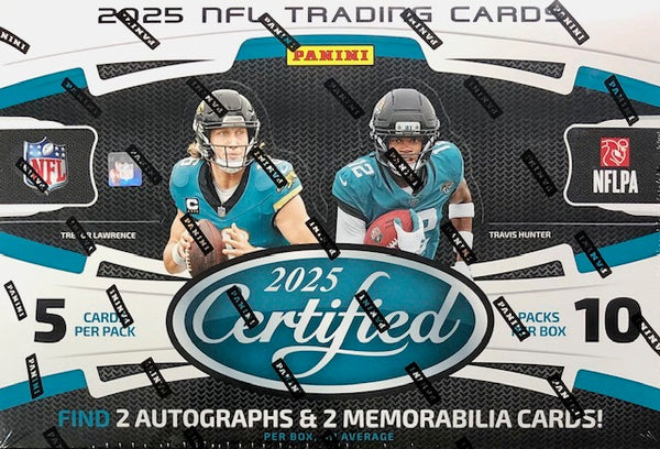 2025 Panini Certified Football Hobby Box