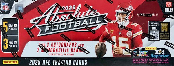 2025 Panini Absolute Football Hobby Box