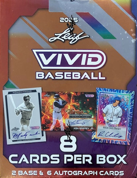 2025 Leaf Vivid Baseball Hobby Box