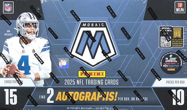 2025 Panini Mosaic Football Hobby Box