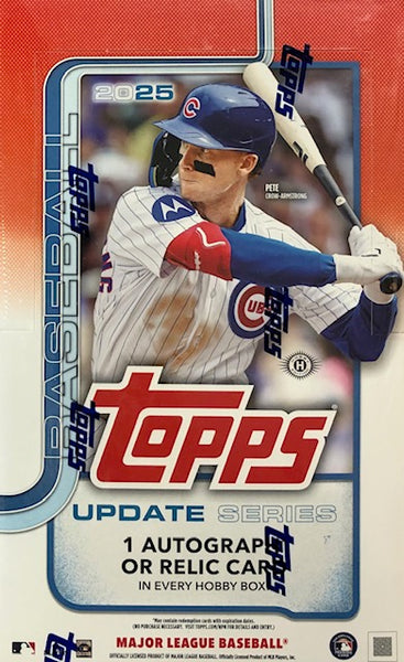 2025 Topps Update Series Baseball Hobby Box