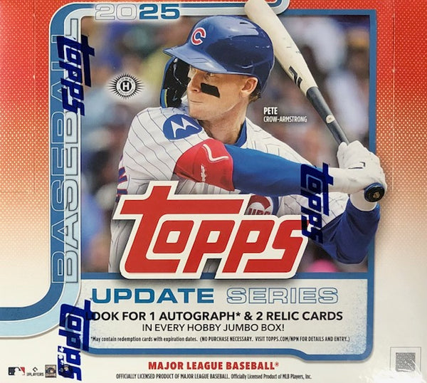 2025 Topps Update Series Baseball Jumbo Box