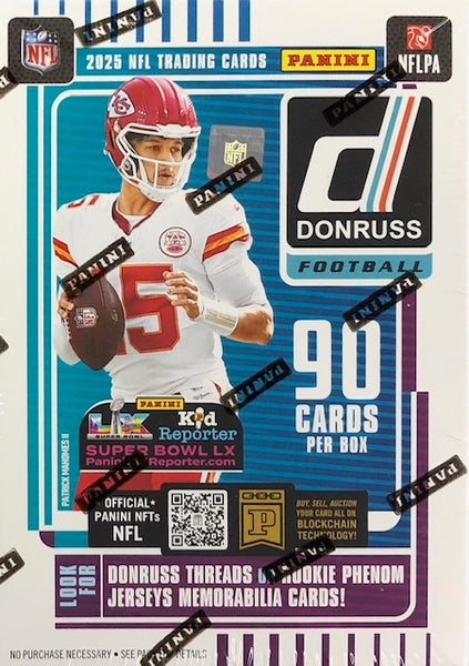 2025 Panini Donruss Football Blaster Box
