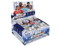 2023-24 Topps Chrome UEFA Club Competitions Soccer Hobby Jumbo Box