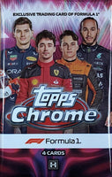 2023 Topps Chrome Formula 1 F1 Racing Hobby Pack