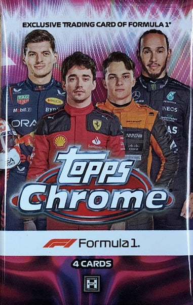 2023 Topps Chrome Formula 1 F1 Racing Hobby Pack