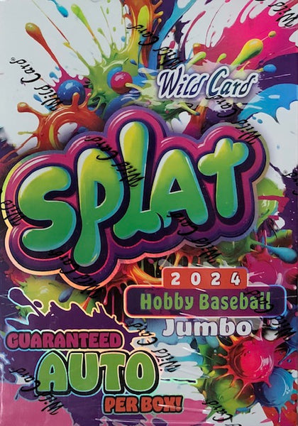 2024 Wild Card Splat Baseball Jumbo Box