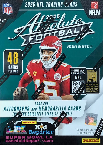 2025 Panini Absolute Football Blaster Box