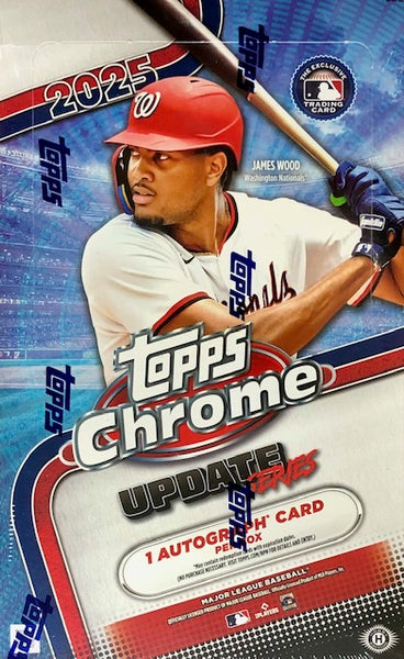 2025 Topps Chrome Update Series Baseball Hobby Box