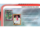 2025 Topps MLS Chrome Soccer Hobby Box (PRE-ORDER)