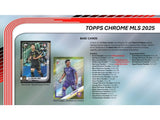 2025 Topps MLS Chrome Soccer Hobby Box (PRE-ORDER)